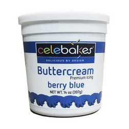 Blue Decorating Buttercream Icing