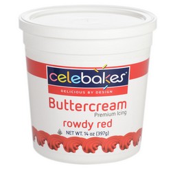 Red Decorating Buttercream Icing