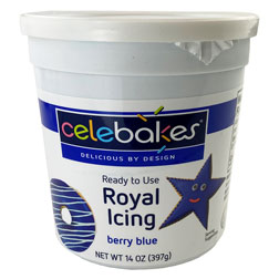 Berry Blue Ready to Use Royal Icing