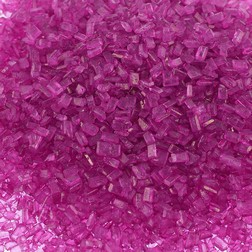 Fuchsia Coarse Sugar Crystals