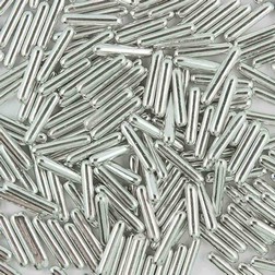 Silver Rod Metallic Dragees