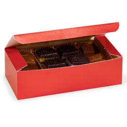 1 lb Red Candy Box - 1pc