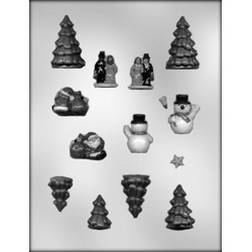 Mini Village Accessories Chocolate Mold