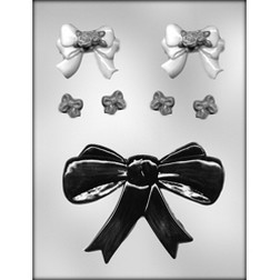 Ribbons/Bows (3 Sizes) Chocolate Mold