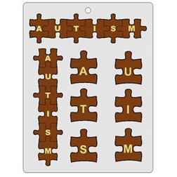 Autism Letters Chocolate Mold