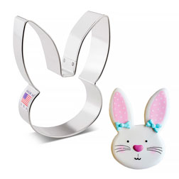 Bunny Face Cookie Cutter by Flour Box Bakery