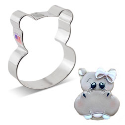 Hippo Face Cookie Cutter