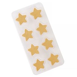 Gold Star Icing Decorations