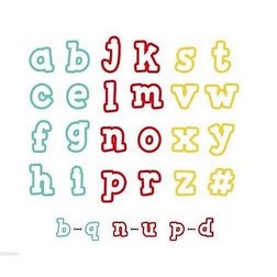 Alphabet Cutter Set - Sweet Sugarbelle