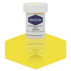 Yellow Powdered Food Color - Americolor