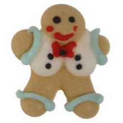 Gingerbread Boy Icing Decorations