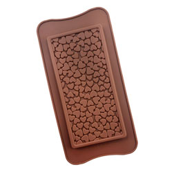 Heart Chocolate Bar Silicone Mold
