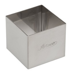 Square Stainless Steel Cookie Cutter - 2"