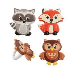 Woodland Animals Cupcake Toppers
