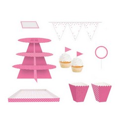 Candy Pink Treat Table Kit