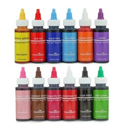 12 Color Liqua-gel® Food Color Variety Pack