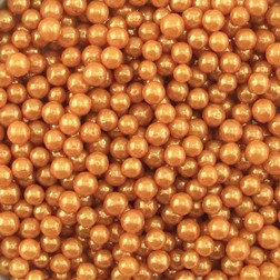 gold edible sugar pearls
