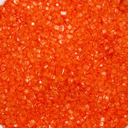 Orange Decorating Sugar Crystals