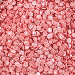 Red Shimmer Pearl Confetti
