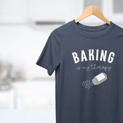Baking is My Therapy T-Shirt