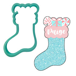 Stocking Plaque Cookie Cutter