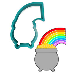 End of the Rainbow Cookie Cutter