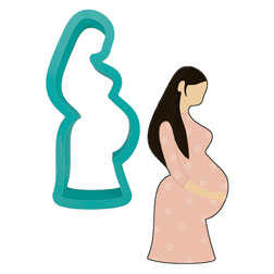 Baby Bump Cookie Cutter