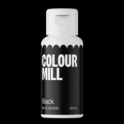Black Colour Mill Oil Based Food Color