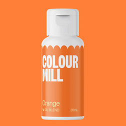Orange Colour Mill Oil Based Food Color