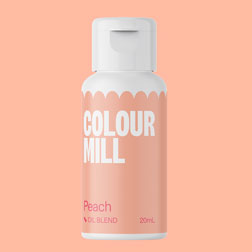 Peach Colour Mill Oil Based Food Color