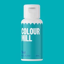 Teal Colour Mill Oil Based Food Color