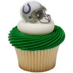 Indianapolis Colts Cupcake Toppers
