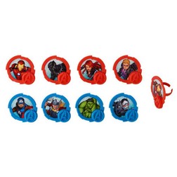Mightiest Hero Avengers Cupcake Toppers