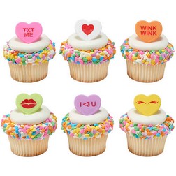 Sweet On You Cupcake Toppers
