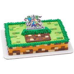 Minecraft Cake Topper