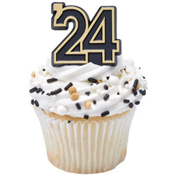 '24 Graduation Cupcake Toppers