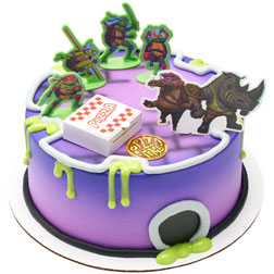 Teenage Mutant Ninja Turtles Cake Topper Set