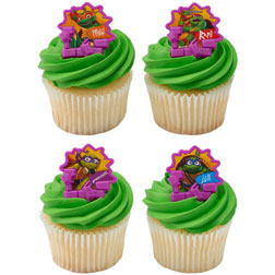 Teenage Mutant Ninja Turtles Cupcake Toppers