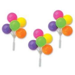 Neon Balloon Cluster Pick