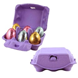 Purple 6-Egg Carton