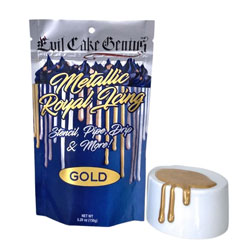 Metallic Gold Royal Icing Mix