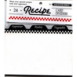 Recipe Card Divider-4 x 6"