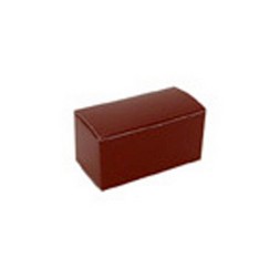 2 Pc Brown Mini Candy Box