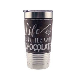 Tumbler - Life Better With Chocolate