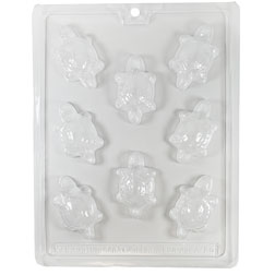 2 3/4" Turtle Chocolate Mold