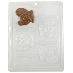 Medium Turkey Chocolate Lollipop Mold