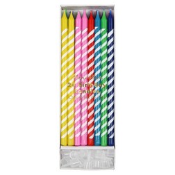 Bright Tall Party Candles