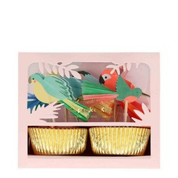 Tropical Birds Cupcake Kit