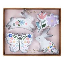 Spring Bunny Easter Cookie Cutter Set