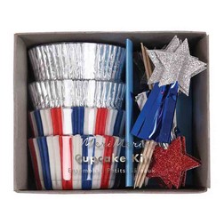 Stars and Stripes Cupcake Kit